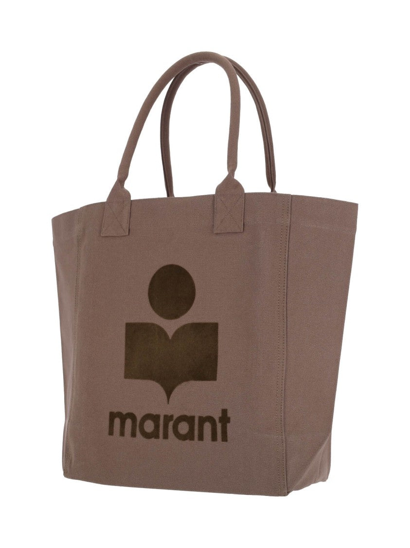 Isabel Marant Yenky Tote Bag With Logo Embroidery
