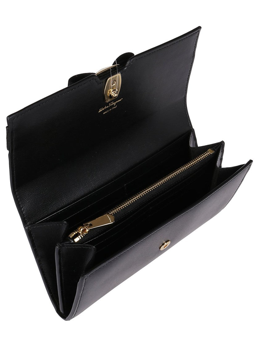 Salvatore Ferragamo Structured Long Wallet
