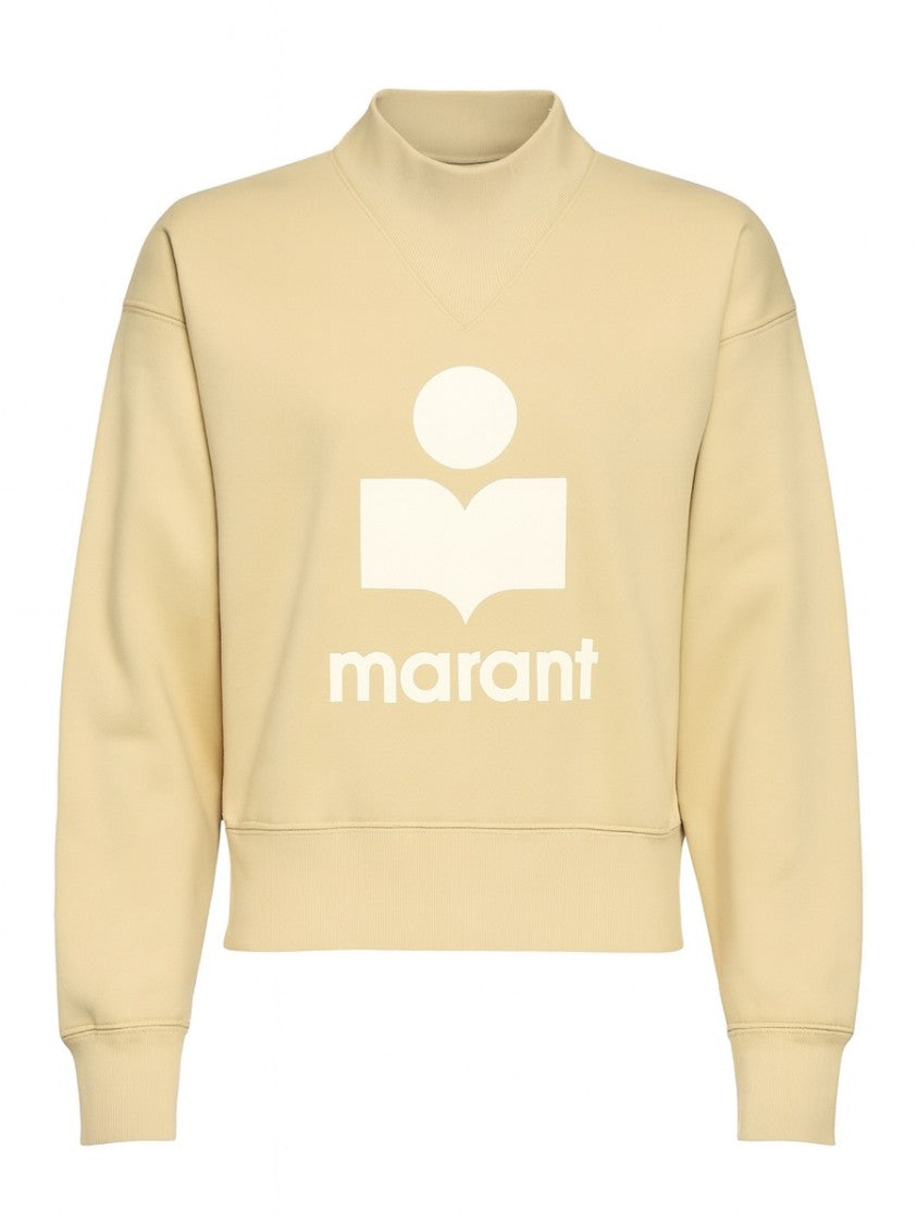 Isabel Marant Étoile Moby Cotton Blend High Sweatshirt