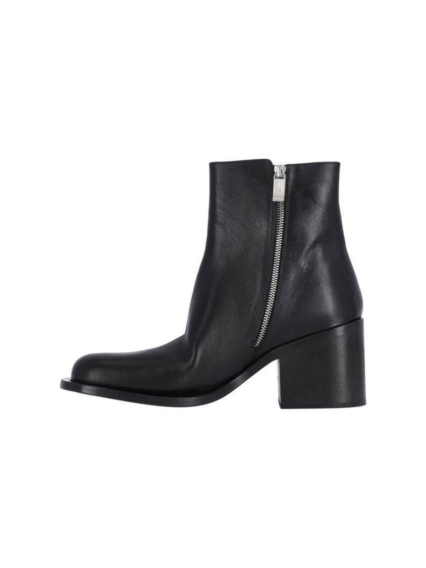 Enfants Riches Déprimés "Frankie" Ankle Boots, In Black Leather