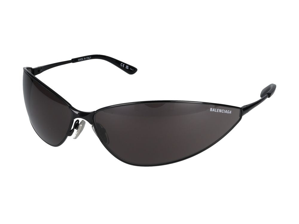 Balenciaga Black Bb0315s Metal Cat-Eye Sunglasses