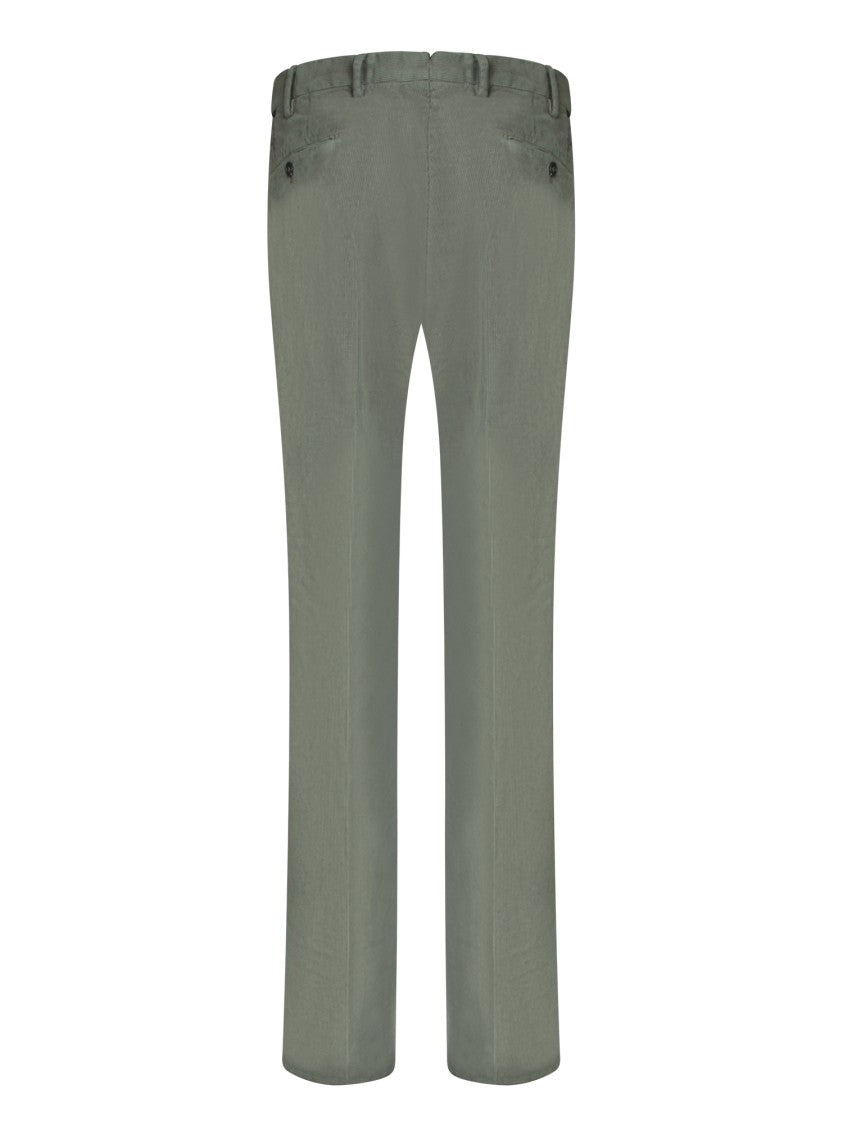 Incotex Grey Corduroy Trousers