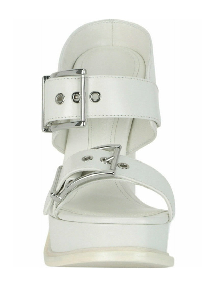 Alexander Mcqueen Boxcar Leather Sandals