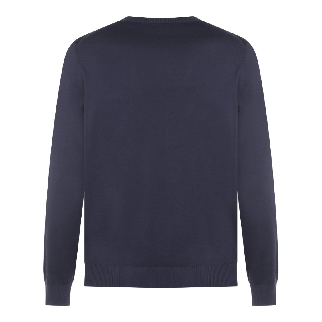 Malo Solid Blue Knitwear Sweater