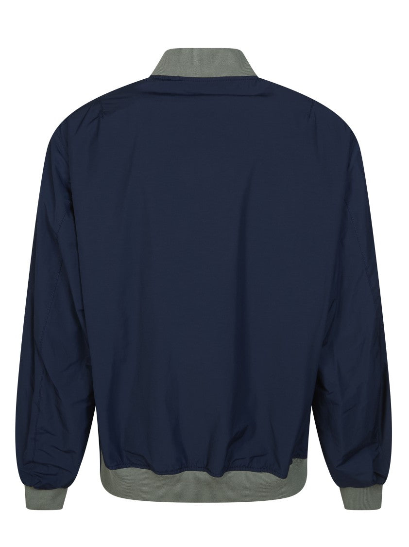 Department 5 Reversible Ribbed Trim Bomber Jacket