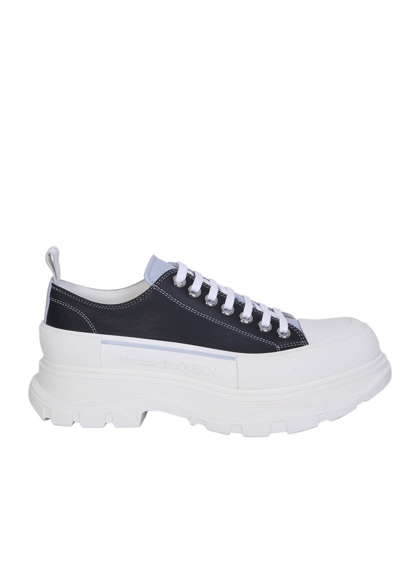 Alexander Mcqueen Two-Tone Lace-Up Sneakers