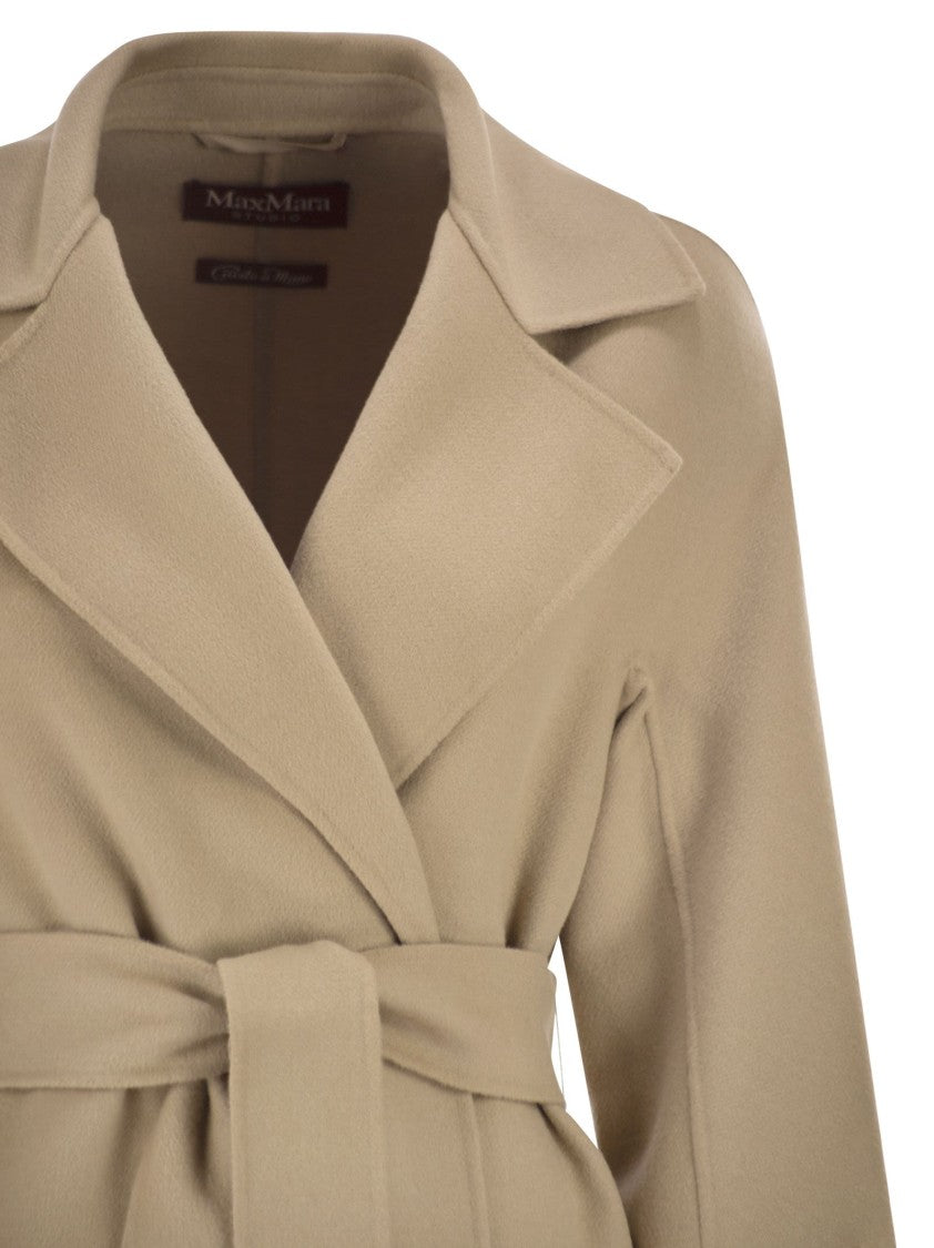 Max Mara Mstcles - Wool, Cashmere And Silk Coat