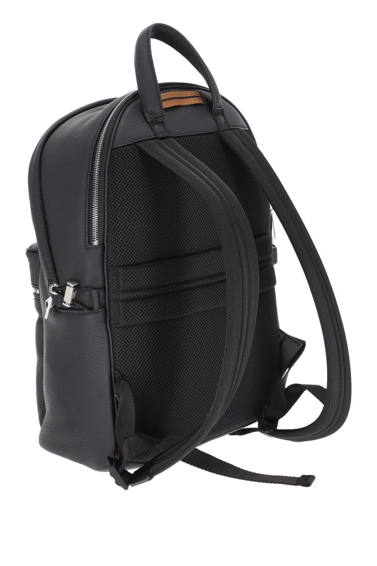 Zegna Deer Leather Backpack