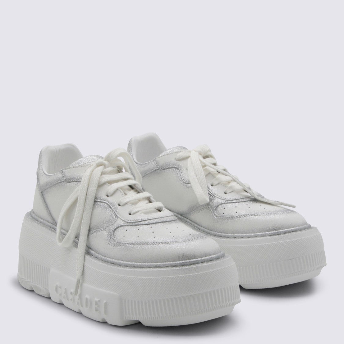 Casadei Chunky Platform Sneakers With Textured Detailing