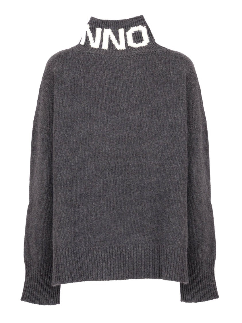 Ermanno Scervino Fitted Turtleneck Sweater With Soft Texture