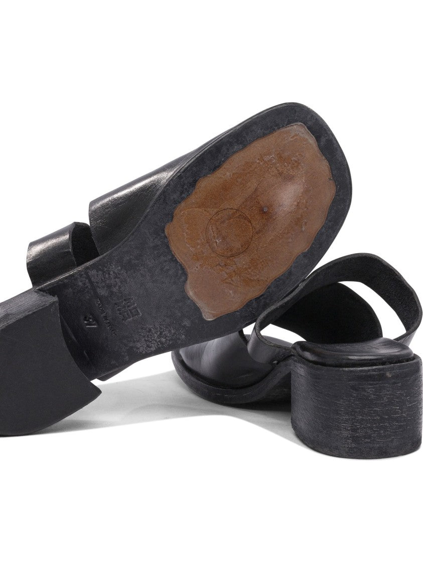 Moma Open-Toe Calf Leather Sandals