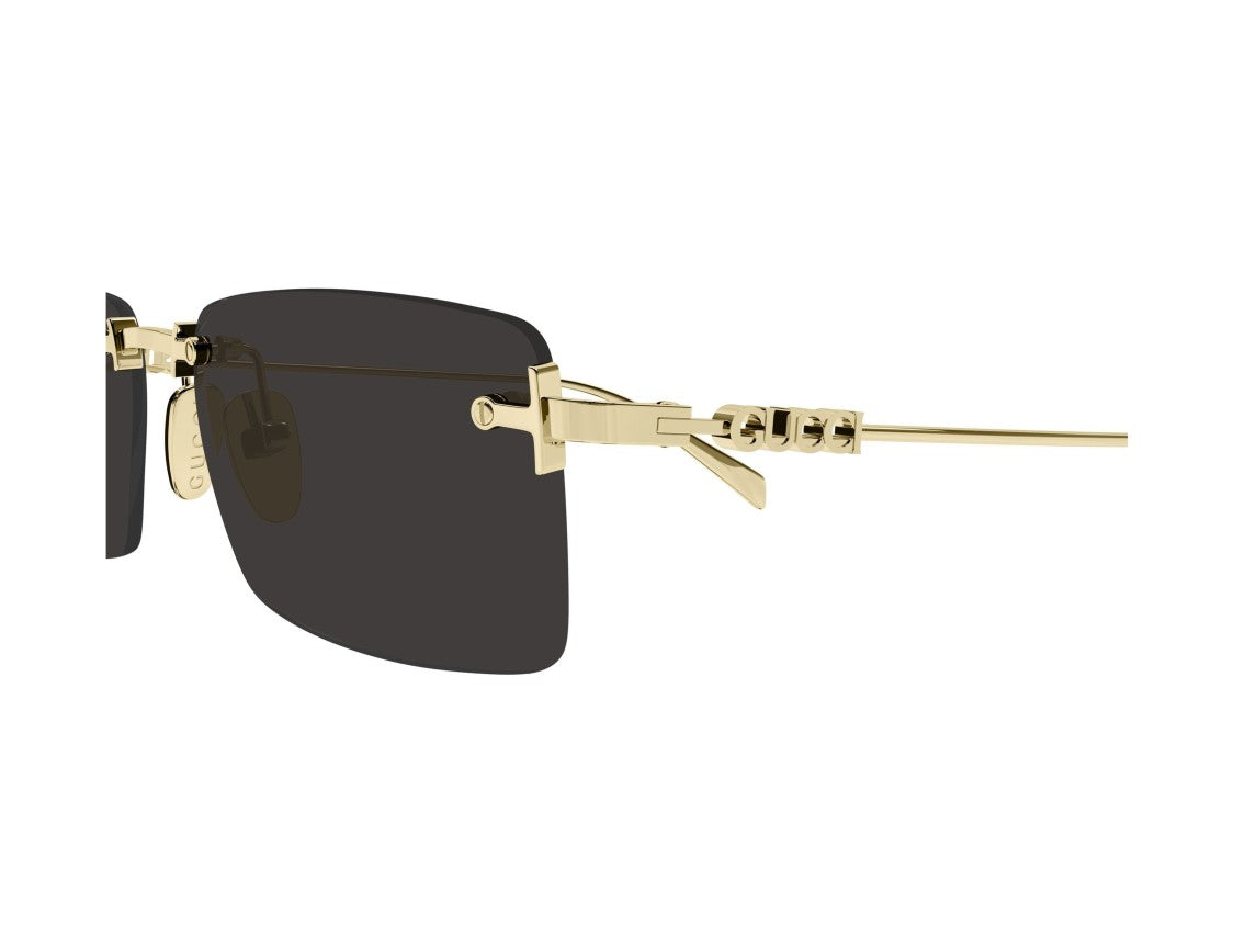 Gucci Gg1941s Square Rimless Gold Metal Sunglasses