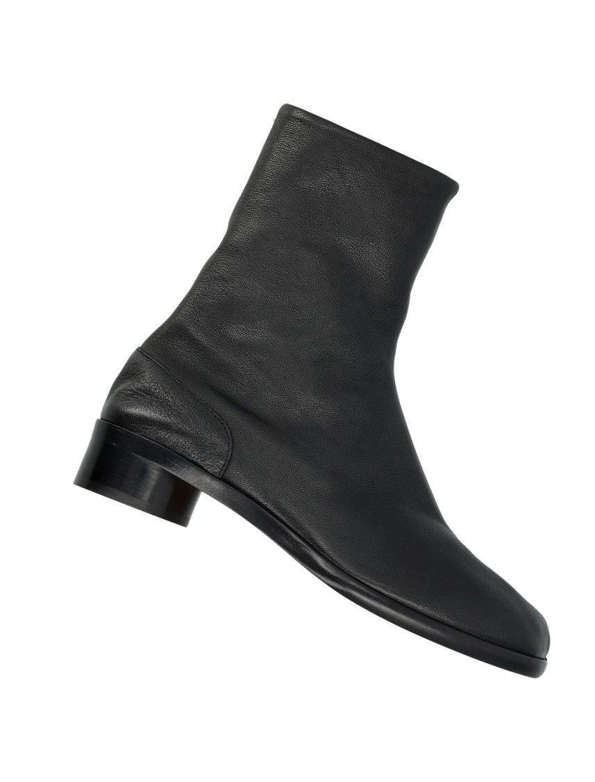 Maison Margiela Tabi Split Toe Leather Ankle Boots