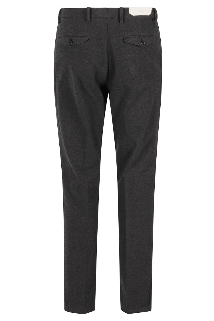 Briglia 2 Pinces Wool Effect Pocket Pants