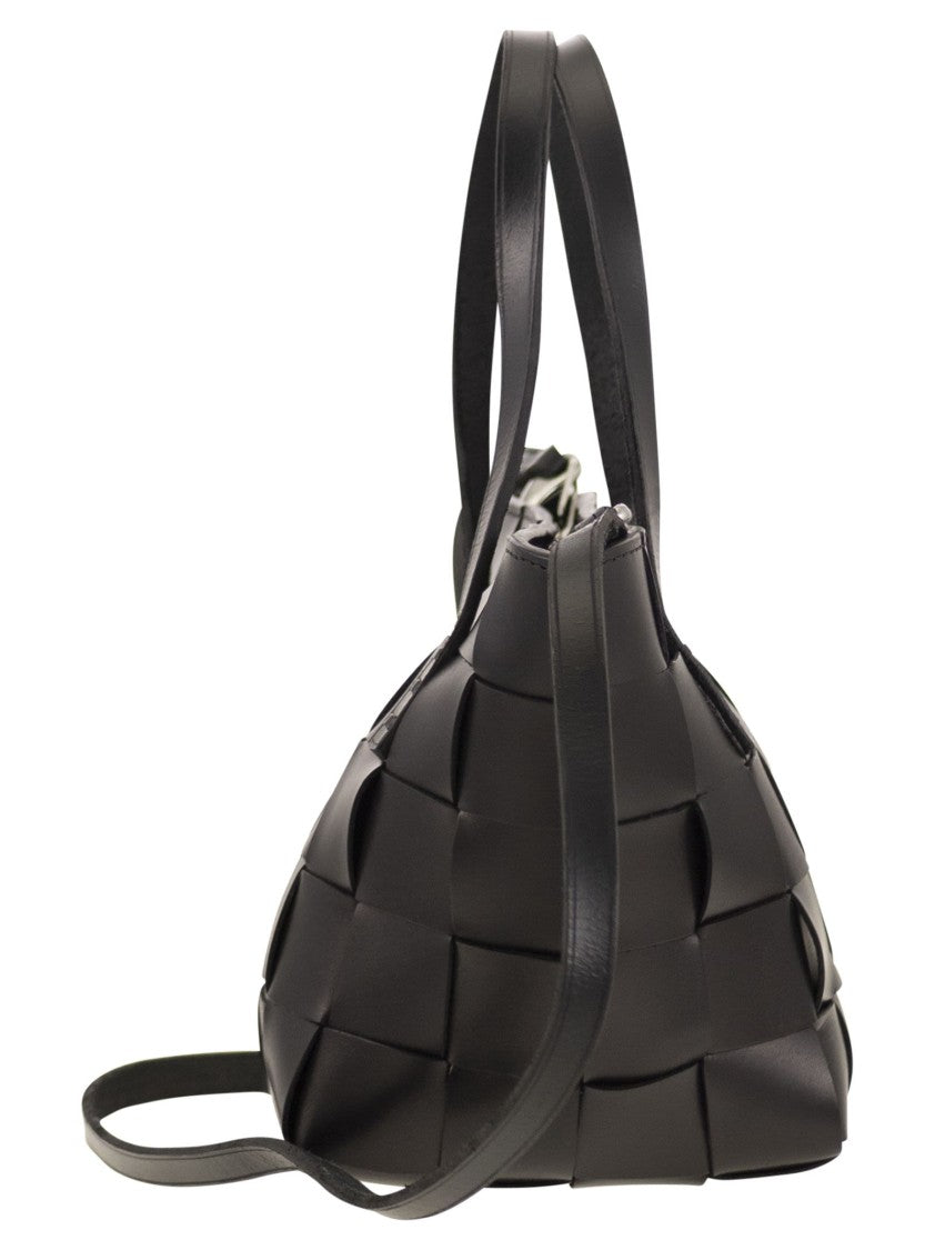 Dragon Japan Mini - Woven Leather Bag