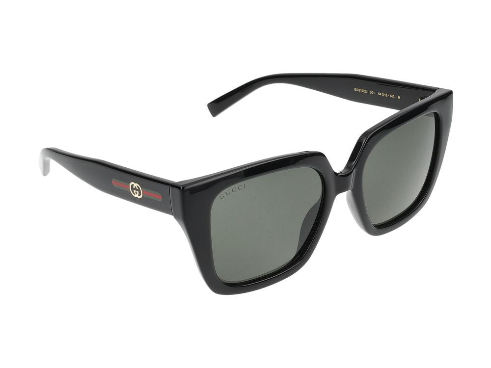Gucci Sunglasses Gg2102s 001 Black Black Grey 54/18/140
