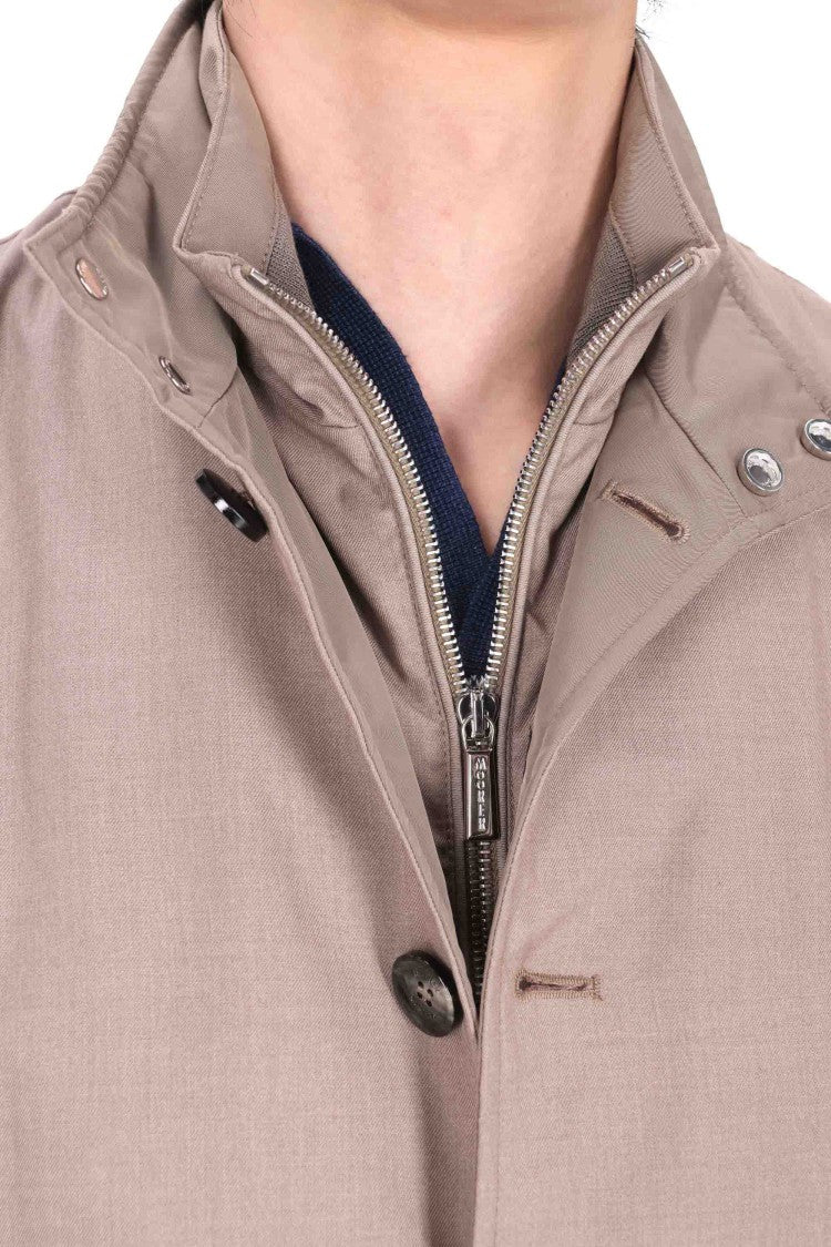 Moorer Bernie-Pum Stretch Technical Bomber Jacket