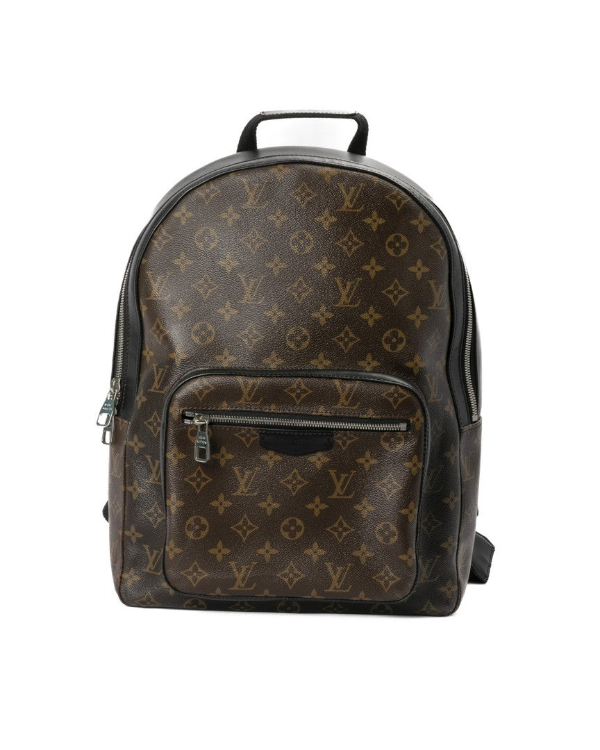 Louis Vuitton Monogram Macassar Josh Gm Canvas Backpack