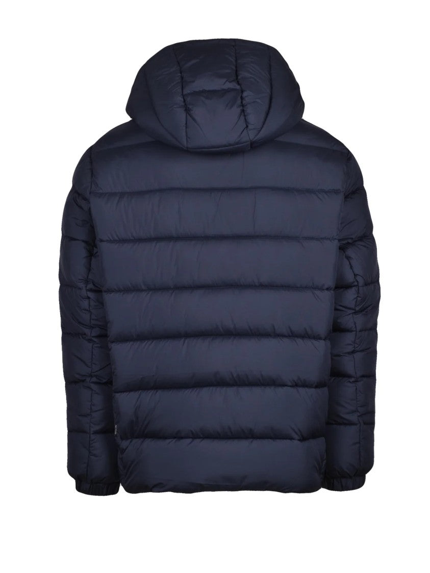 Save The Duck Blue Recycled Polyester Down Jacket