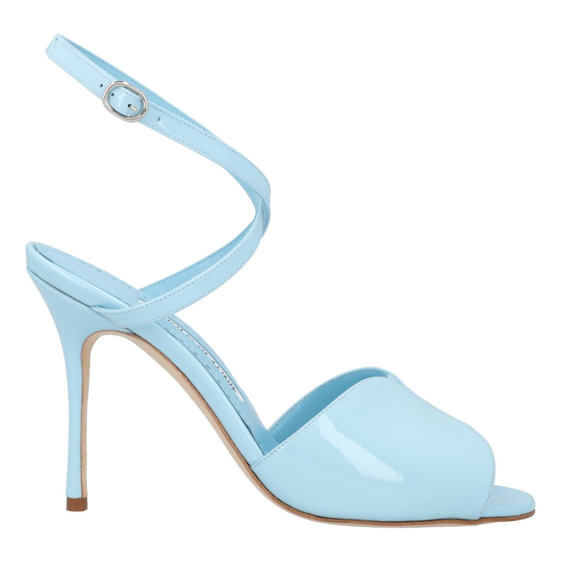 Manolo Blahnik Hourani 105 Sandal Blue