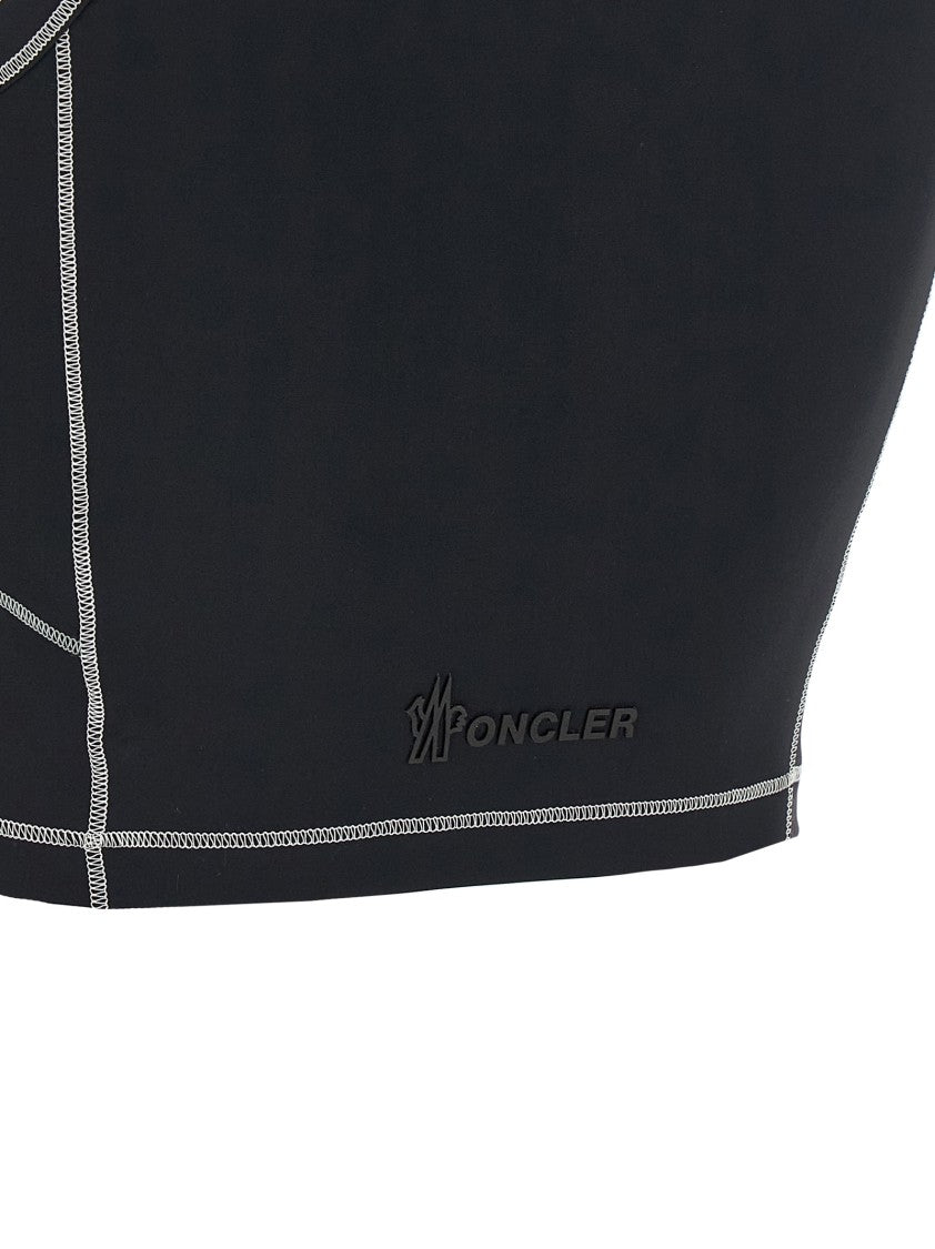 Moncler Grenoble Logo Patch Sporty Top