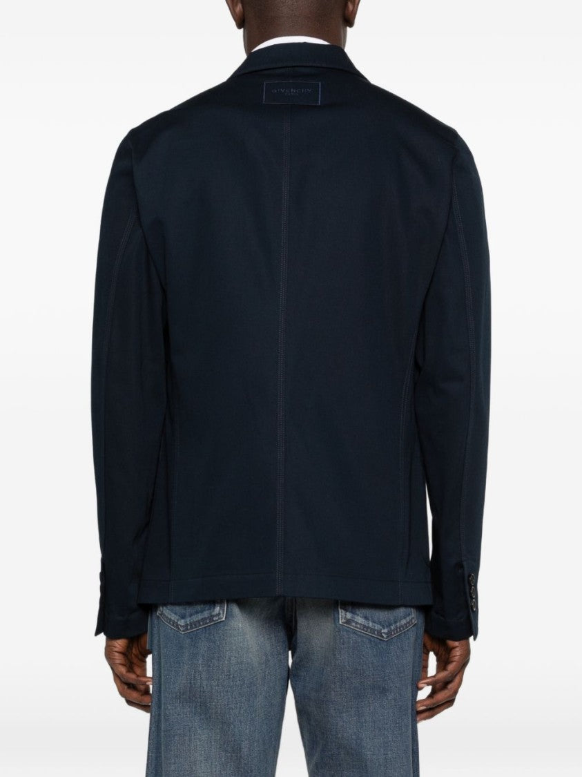 Givenchy Silk And Nylon Blend Zip Jacket