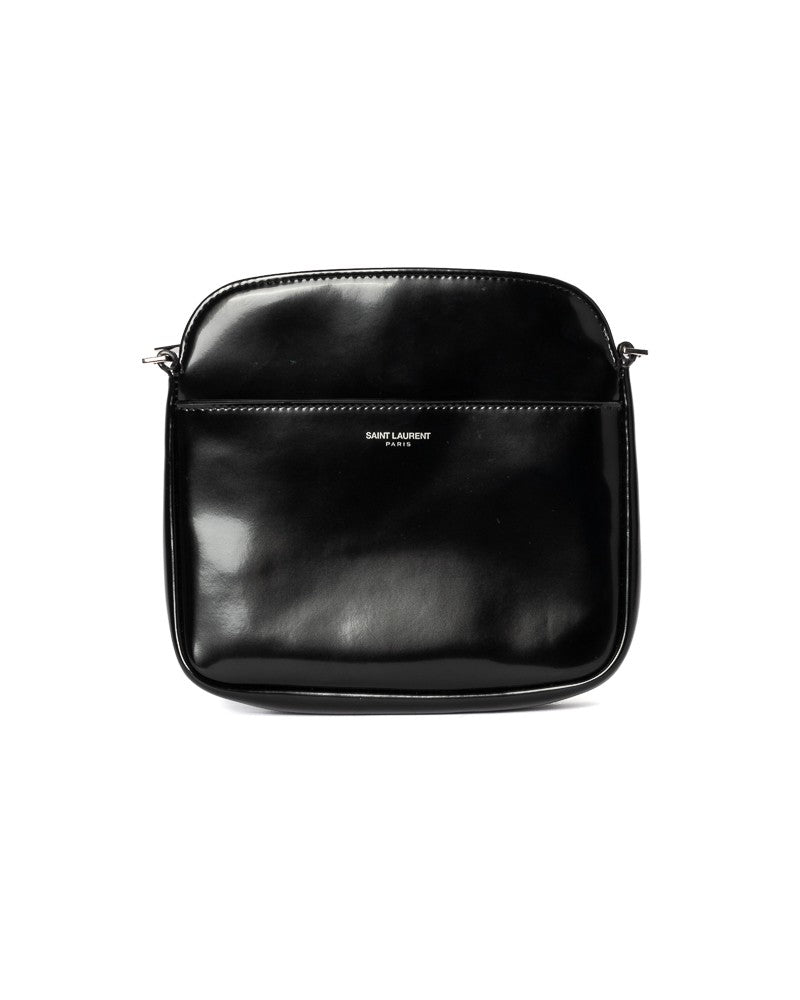 Saint Laurent Paris Mini Box, Glossy, Black