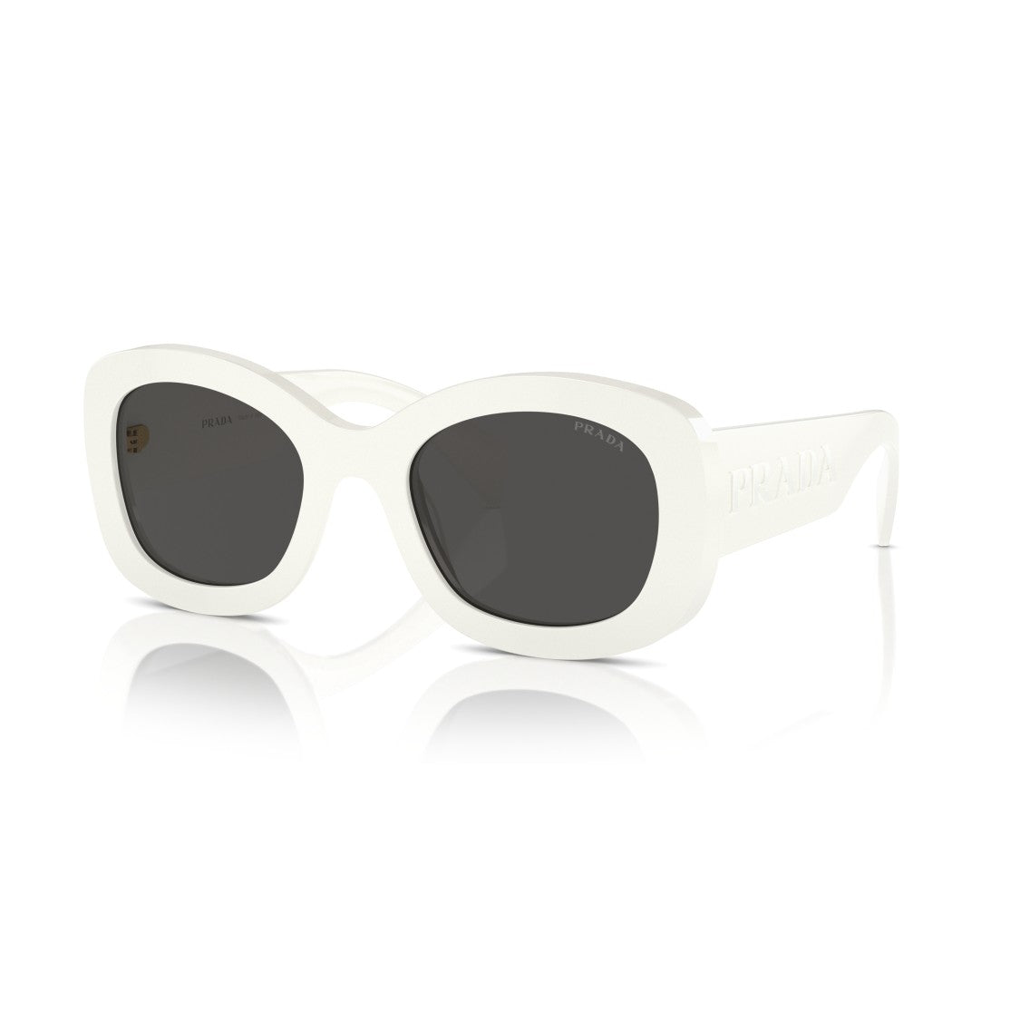 Prada 0Pr A13s Oversized Rectangular Frame Sunglasses