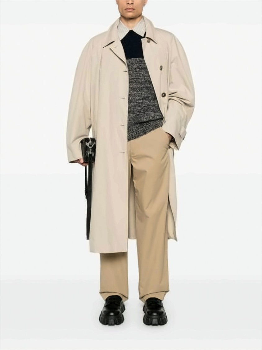 Bottega Veneta Relaxed Fit High-Waisted Straight Pants