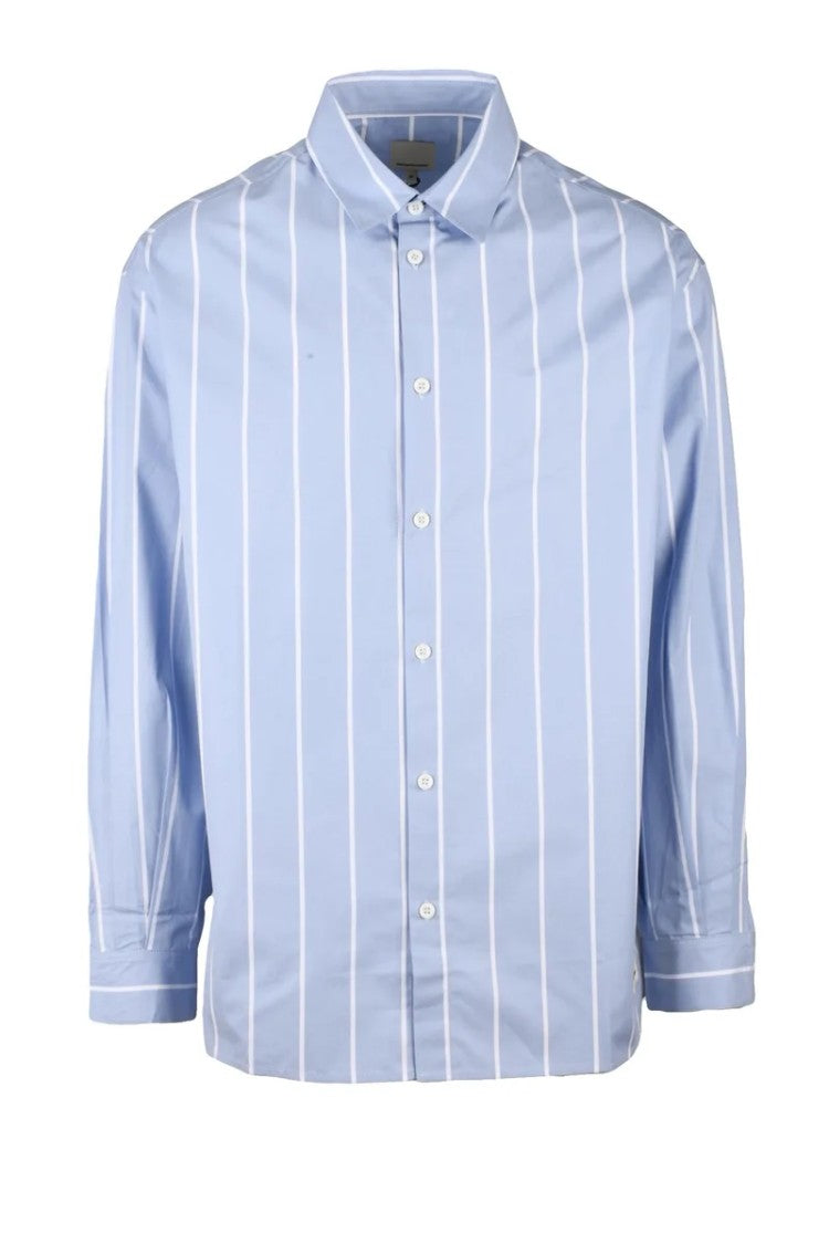 Emporio Armani Shirt Cotton - Light Blue