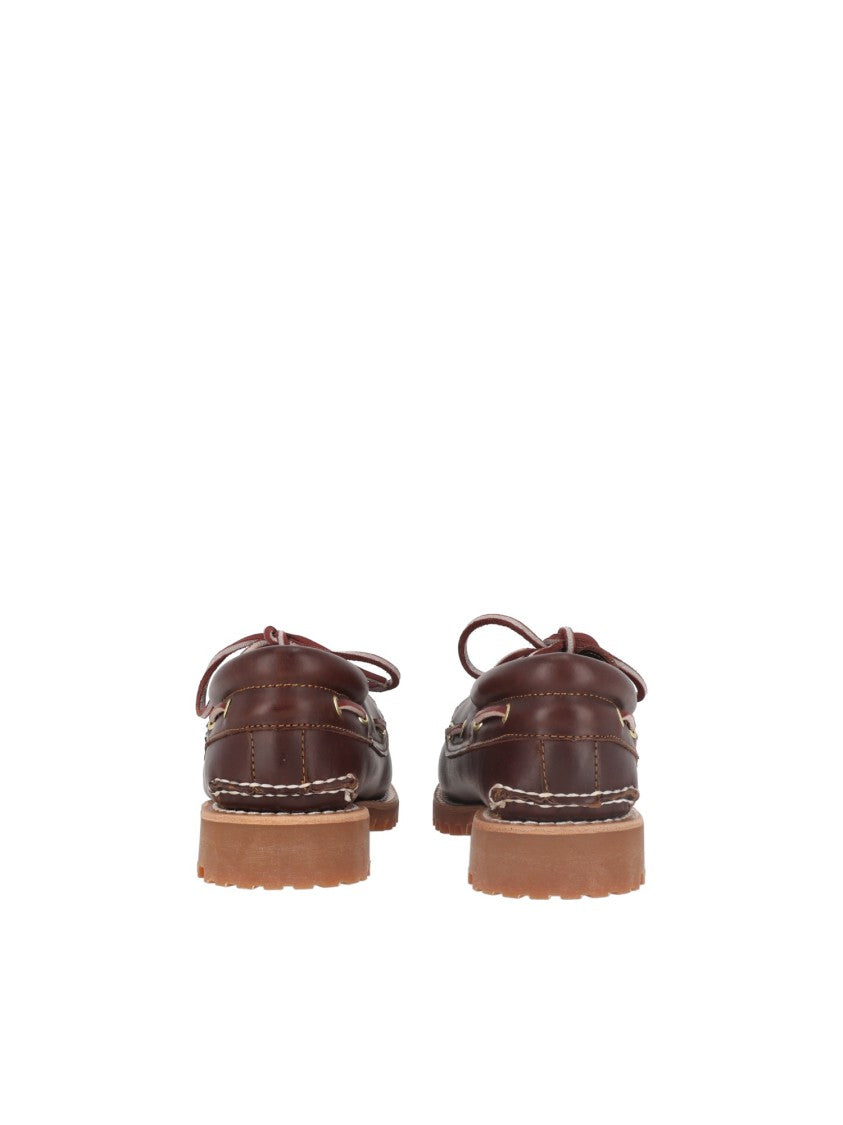 Timberland Brown Authentic Classic Moccasin Boat Shoes