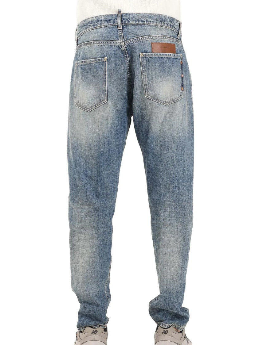 Yes London Blue Slim-Fit Denim Jeans