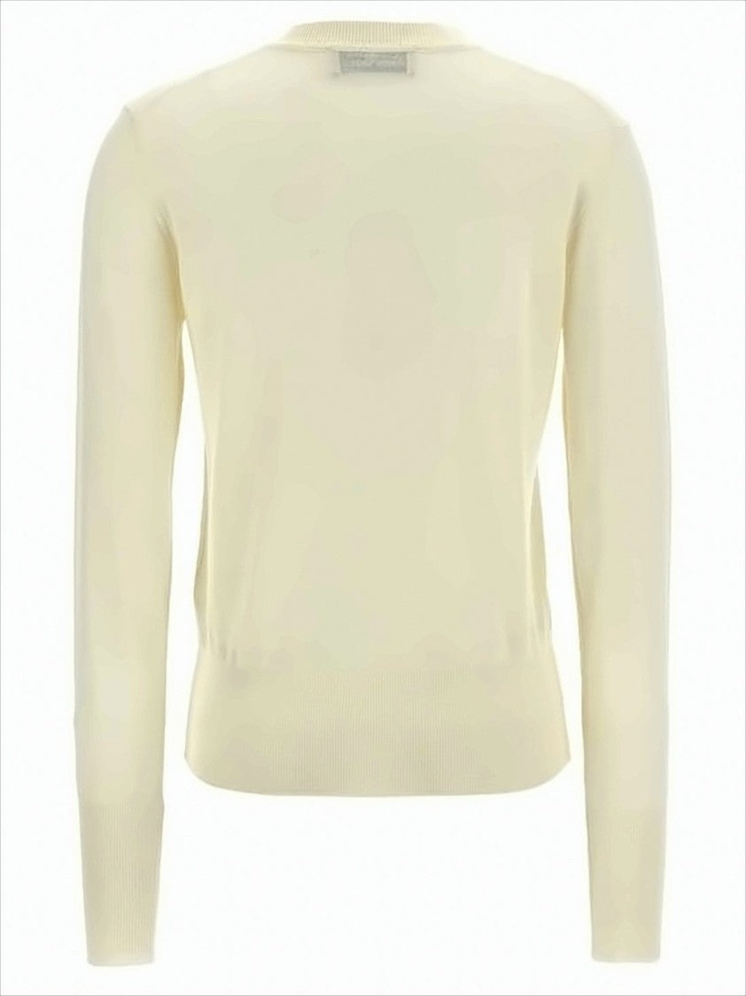 Vivienne Westwood Soft-Knit Cardigan With Round Neckline