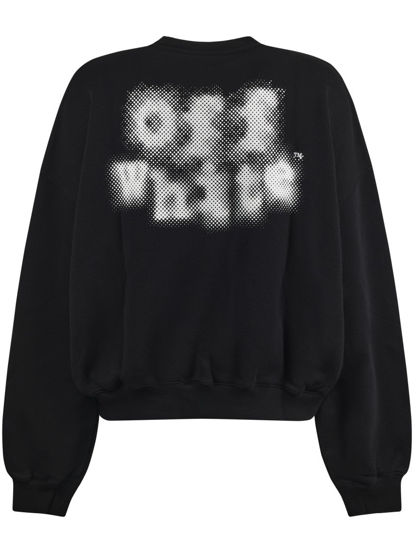 Off-White Cropped Off-White Sweater