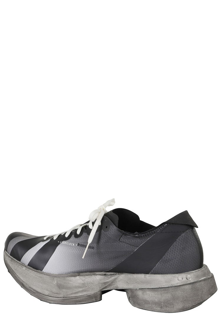 Y-3 Sculpted Sole Sneakers With Tubular Laces And Logo Detail