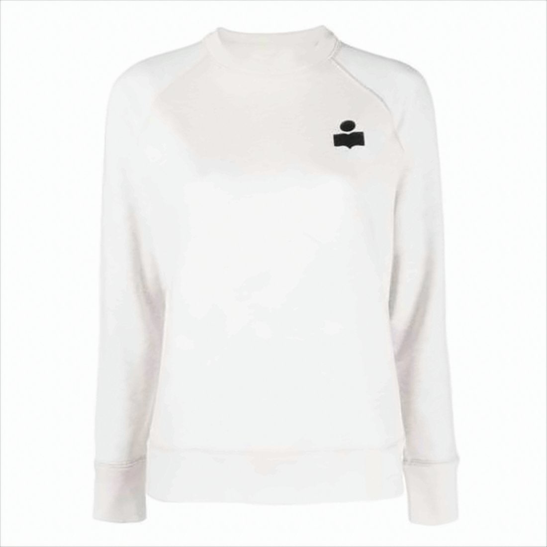 Isabel Marant Crew Neck Long-Sleeved Sweatshirt With Raglan Sleeves