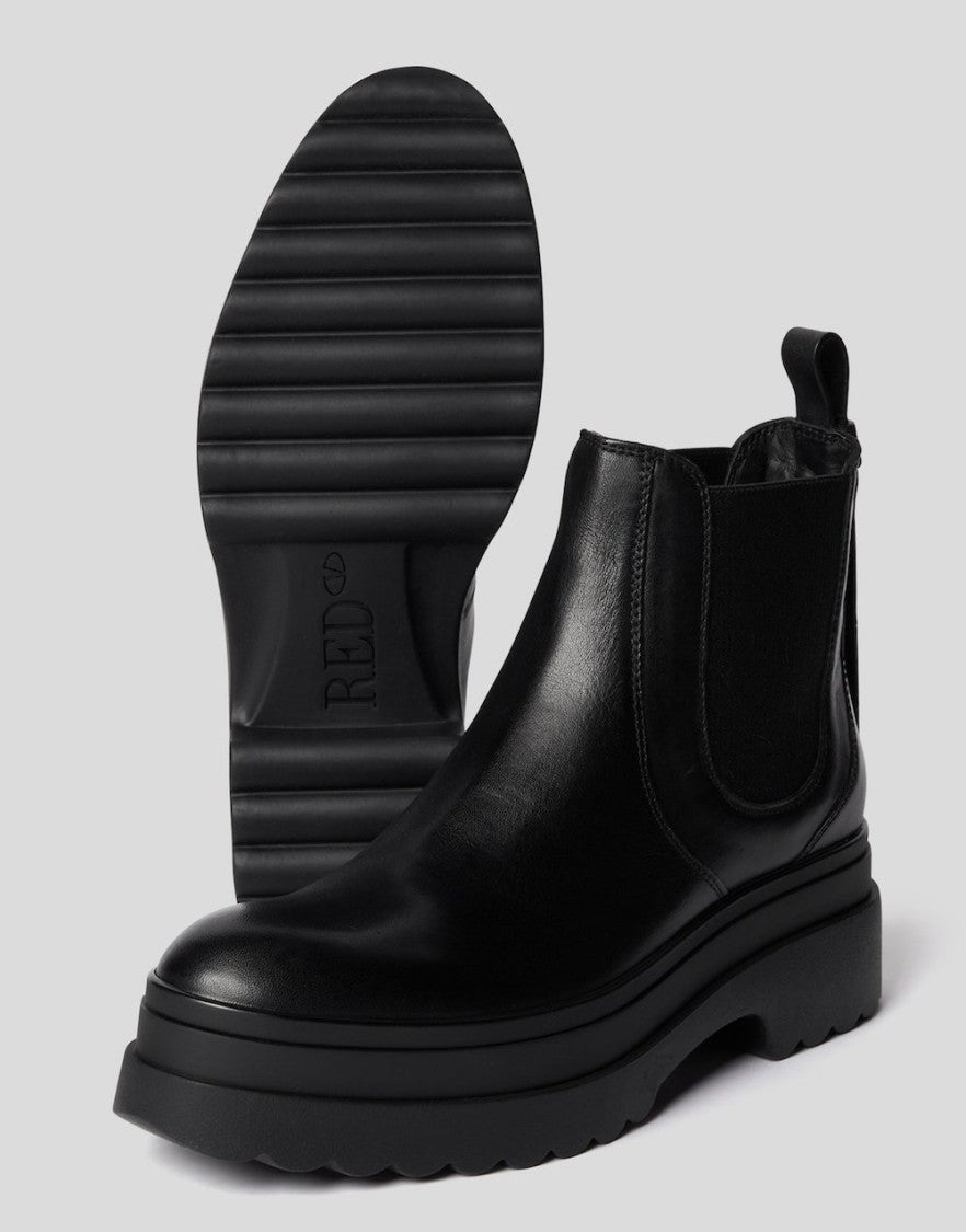 Red Valentino Platform Ankle Boots