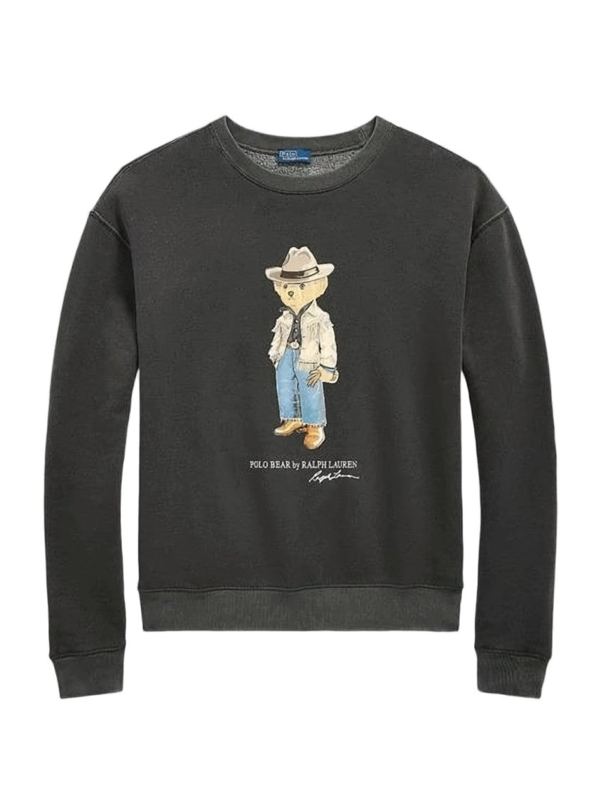 Polo Ralph Lauren Casual Long-Sleeve Sweatshirt With Graphic Bear Design