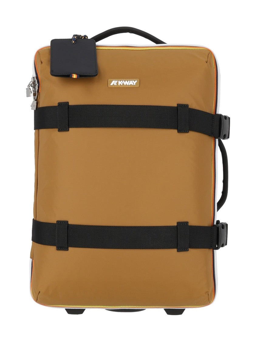 K-Way Brown Blossac S Trolley Trolley Bag