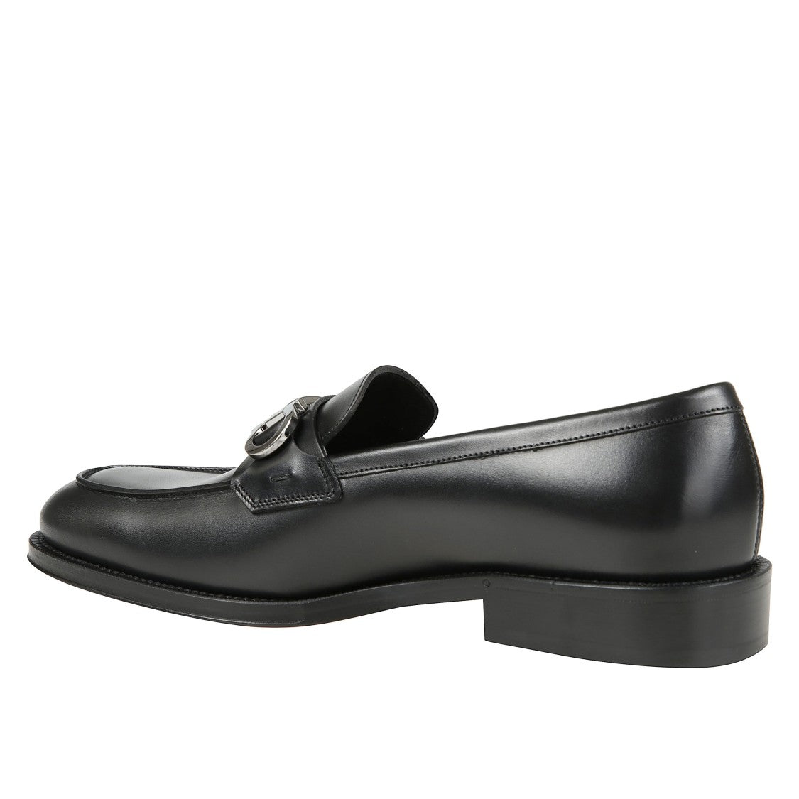 Ferragamo Gancini Loafers Leather Sole
