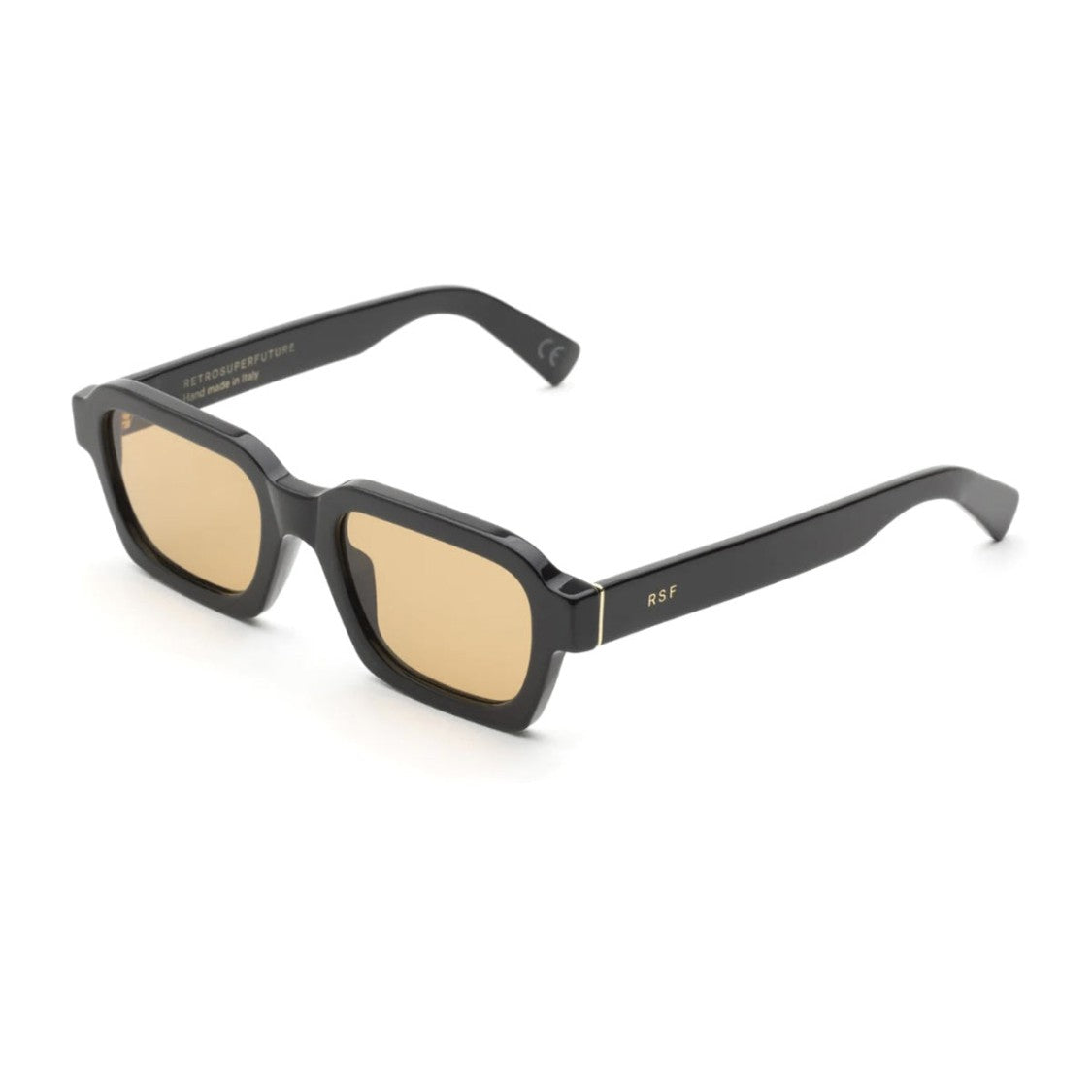 Retrosuperfuture Matte Black Caro Acetate Sunglasses