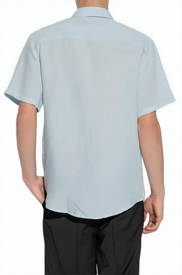 A.P.C. Relaxed Fit Linen Short Sleeve Shirt