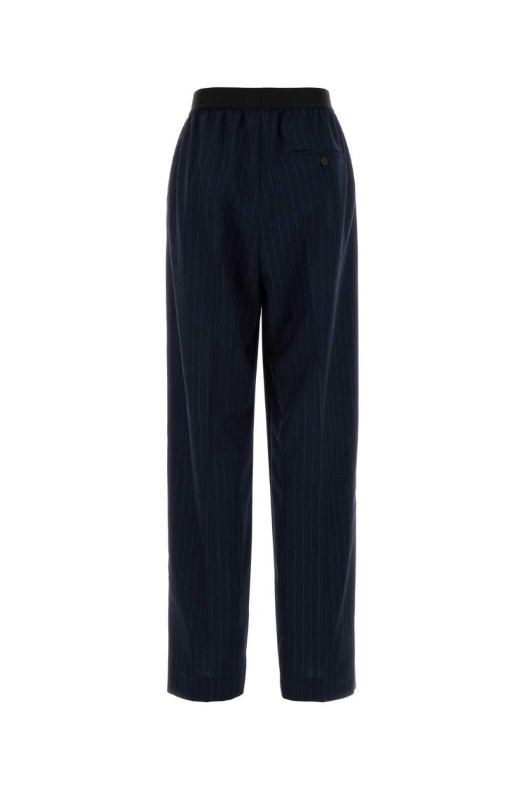 Balenciaga Embroidered Wool Pant