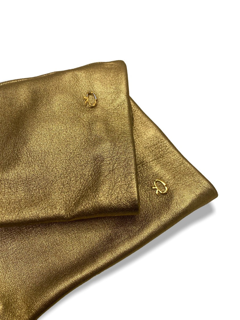 Gianvito Rossi Glove Nappa Silk Mekong