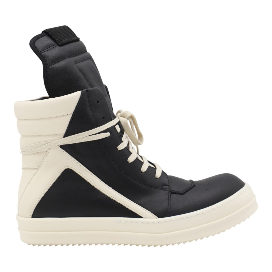 Rick Owens High-Top Sneakers With Contrast Design And Enhanced Comfort