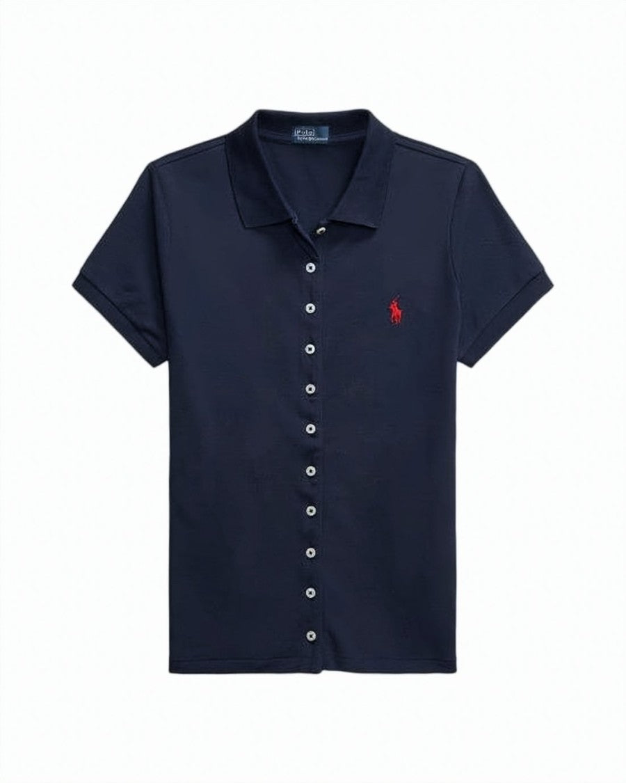 Polo Ralph Lauren Short-Sleeved Polo Shirt With Classic Collar