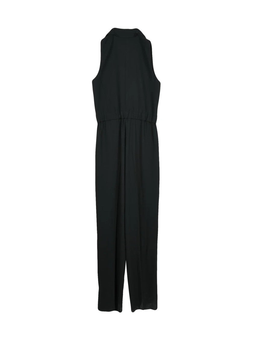 Marella Art.365 Black Polyester Lice Jumpsuit