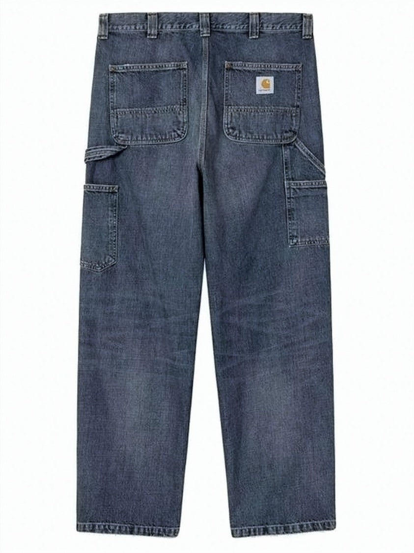 Carhartt Wip Relaxed Straight-Leg Pants With Double Knee Reinforcement