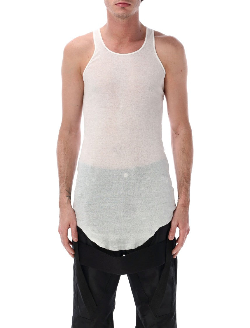 Rick Owens Cotton Rib Tank Top