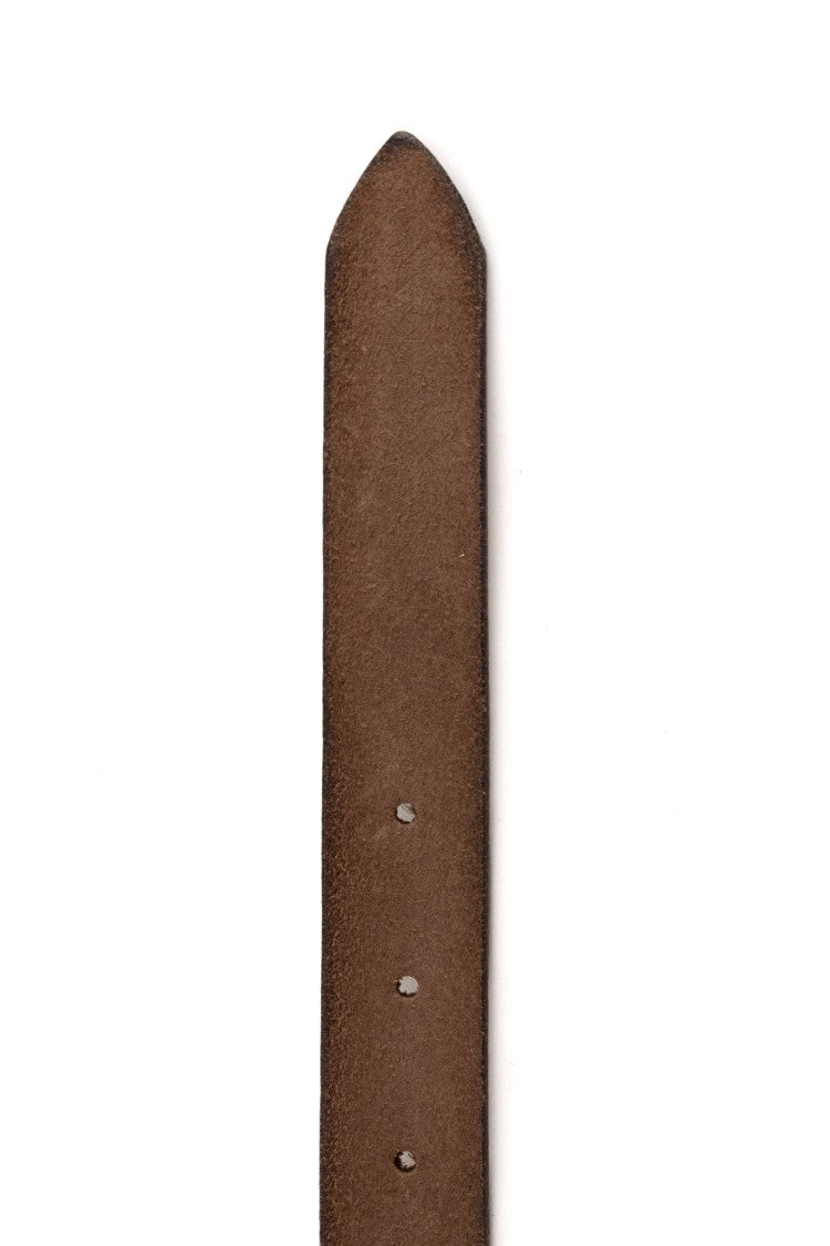 Eleventy Low Suede Belt